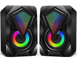 Gaming Speakers - Computer Speakers - Speakers voor PC - Zwart