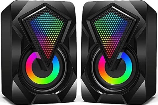 Gaming Speakers - Computer Speakers - Speakers voor PC - Zwart