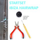 IBIZA Hairwraps - Startset - Alles in 1 - Leer Bruin Hairwrap - 1