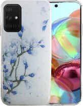 Silicone/TPU back cover print Geschikt voor Samsung Galaxy A71 (1)