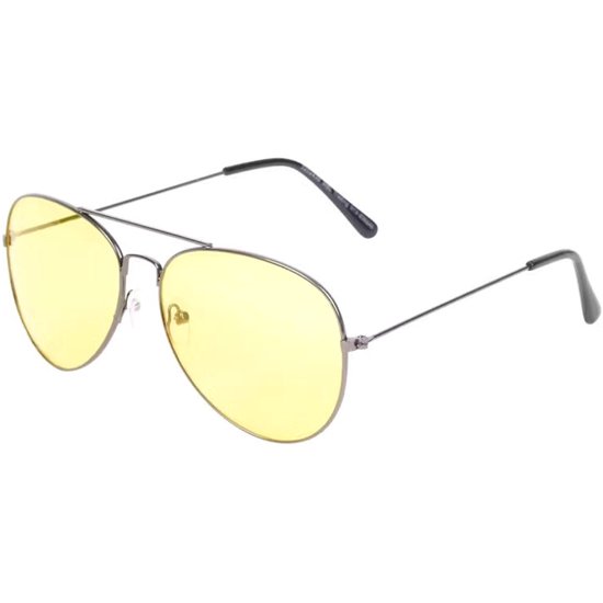 Nachtbril Auto – inclusief brillenkoker – Veilig rijden – Nachtbril Autobril – Nachtbril unisex