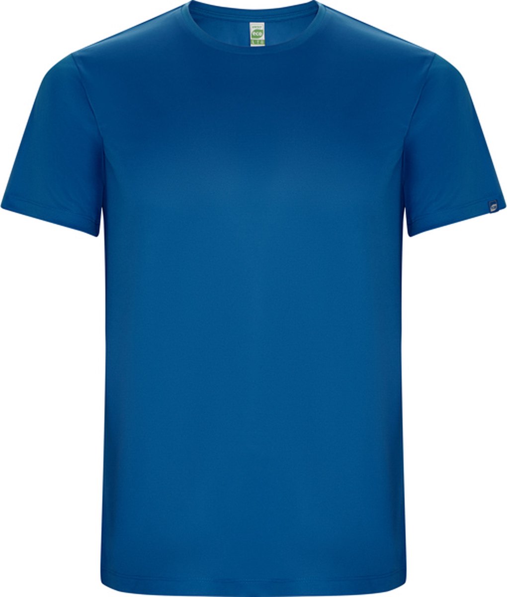 Royal Blue unisex ECO CONTROL DRY sportshirt korte mouwen 'Imola' merk Roly maat L