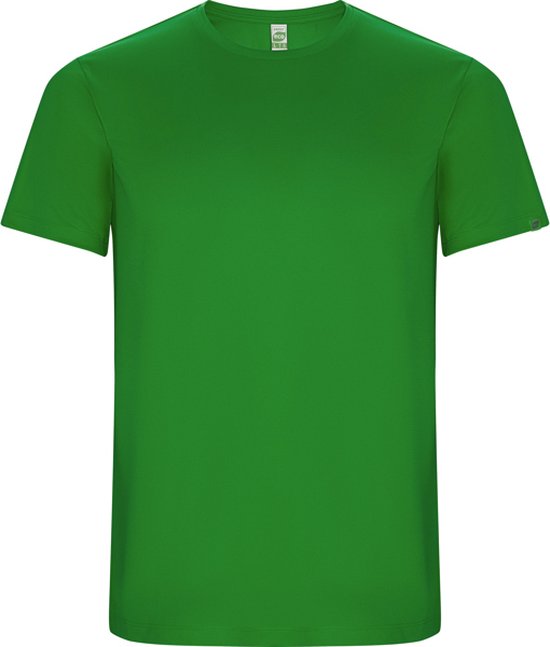 Chemise de sport unisexe ECO CONTROL DRY Navigation Green manches courtes 'Imola' marque Roly taille L