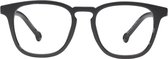 ™Monkeyglasses Alex 45 Matt Black - Blauw Licht Bril - Computerbril - 100% Upcycled met Blue Light Glasses - Bescherming ook voor smartphone & gamen - Danish Design & Duurzaam