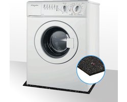 Rubbermagazijn - Anti trillingsmat wasmachine 125x100 Dikte 10mm