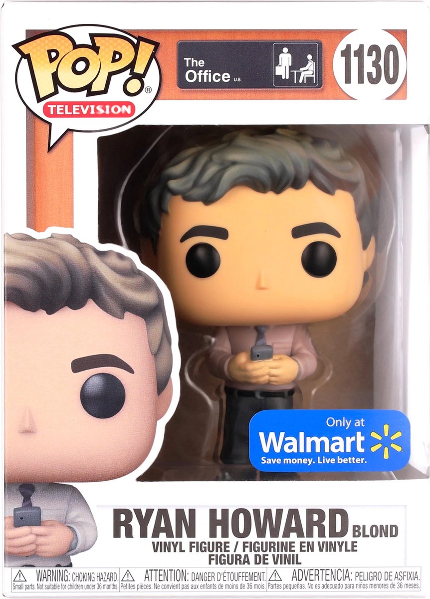 Funko Pop! The Office Ryan Howard #1130 Wallmart Exclusive