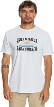 Quiksilver California Dreamin Heren T-shirt Eqyzt07281-wbb0 - Kleur Wit - Maat L