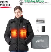 Empire's Product Verwarmde Jas - Motorfiets USB Power Bank - Katoenen Kleding - Jas Mannen Vrouwen - Verwarming Jas - Skiën - Wandelen - Winter - Warme Kleding