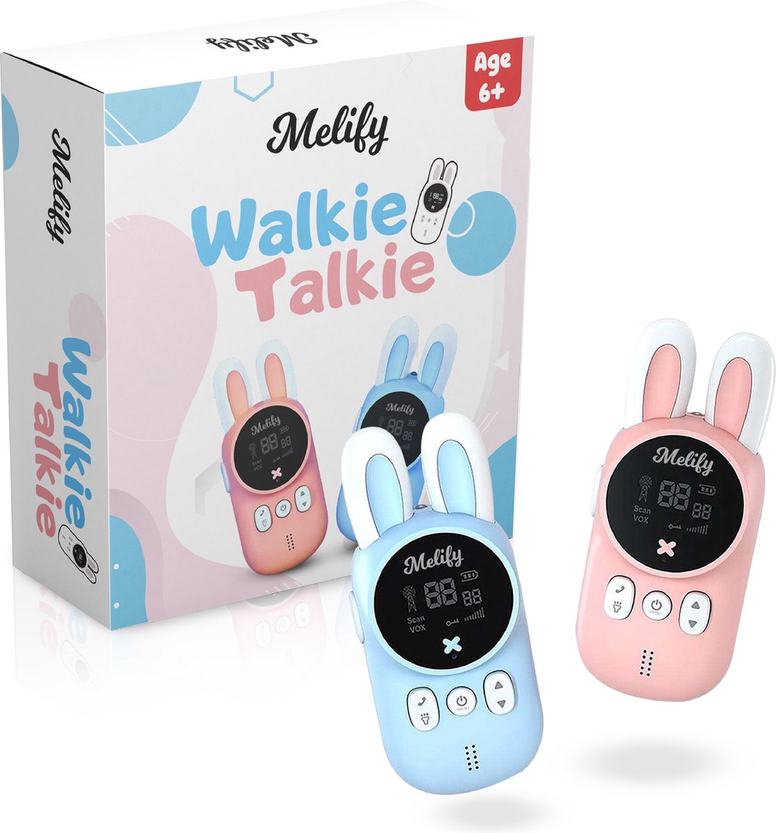 Melify Walkie Talkie - Walkie Talkie Voor Kinderen - Portofoon