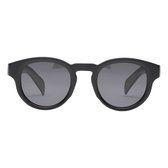 ™Monkeyglasses Aarhus 45 Matt Black Sun - Zonnebril - 100% UV bescherming - Danish Design - 100% Upcycled