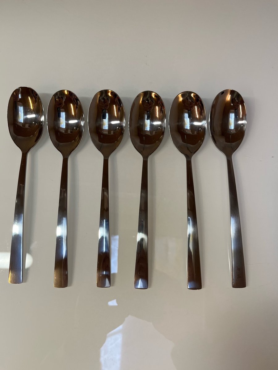 Homestar - Eetlepels 20cm - (Zilver) - Dinner lepel 6x