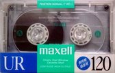maxell ur 120 normal position tinted oval shell