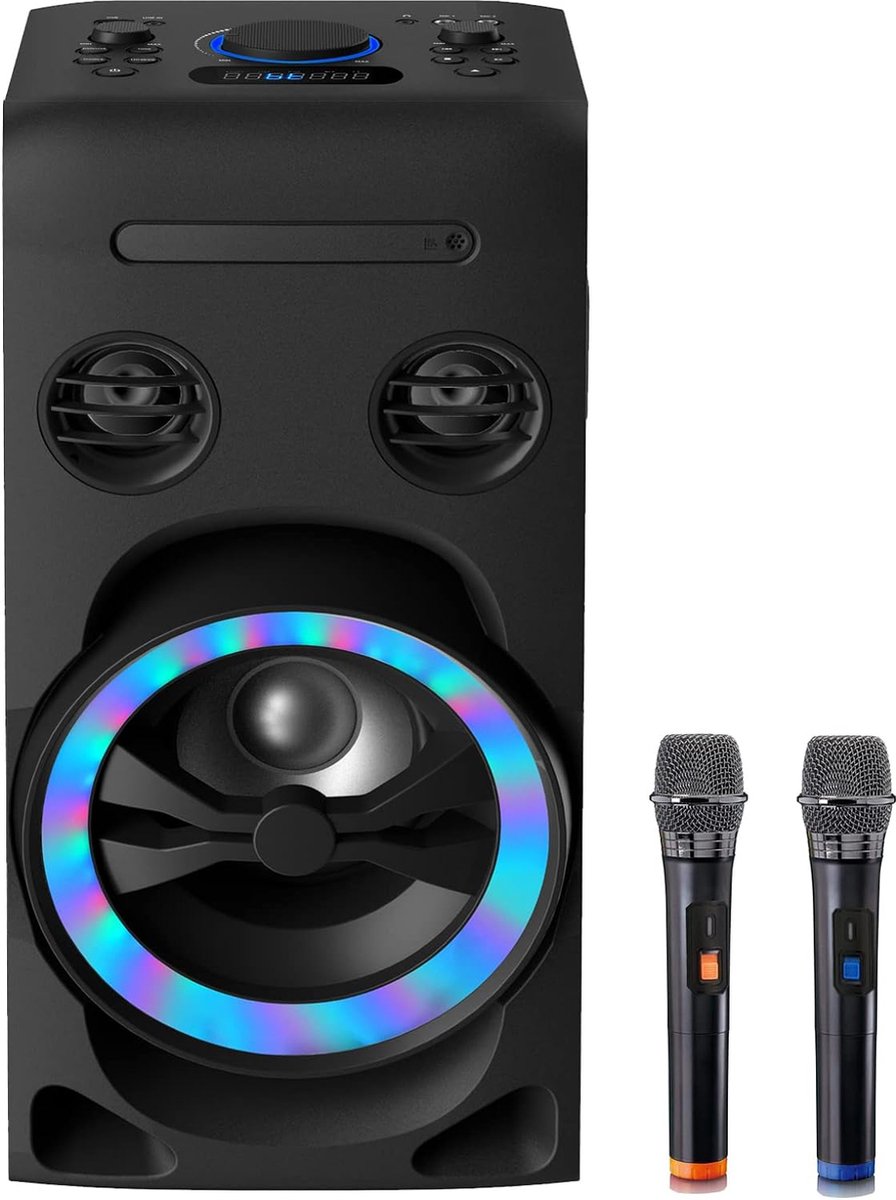 Enceinte Bluetooth avec Microphone Karaoké NGS WILD DUB ZERO 120W - Enceinte  sans fil - Achat & prix