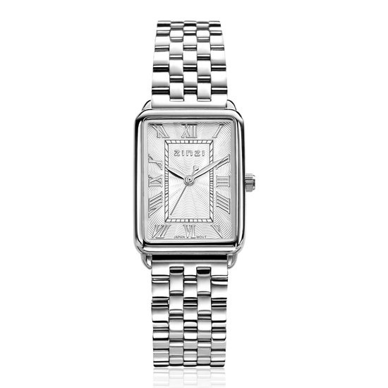 ZINZI Elegance - montre - couleur argent - allongée - luxe - astuce cadeau ZIW1906