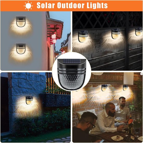 Redefun Solar Garden Lights 2 Pack 120 LED Solar Fireworks Lights 8 Modes Outdoor Solar Firefly Light Waterproof Starburst Light for Lawn, Backyard, Party