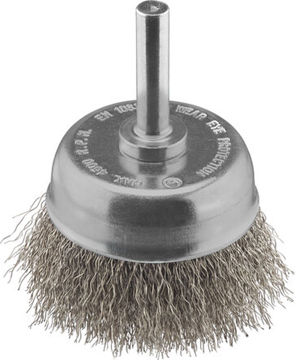 IRWIN Komstaaldraadborstel (boormachine) voor RVS, diameter 50mm.