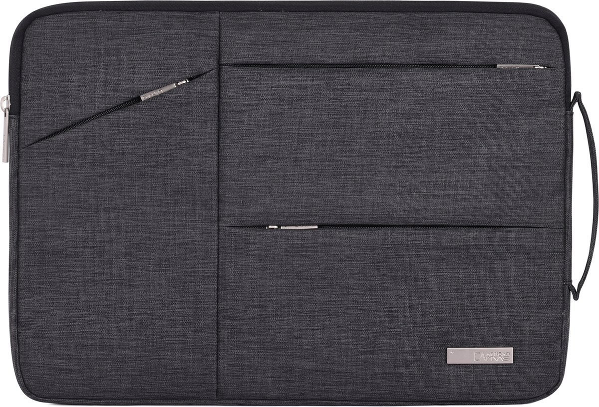 Laptophoes 13 Inch XV – Laptop Sleeve - Geschikt voor Macbook Air & Pro – Donkergrijs