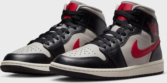 Nike Air Jordan 1 Mid "Black College Grey" - Maat: 44