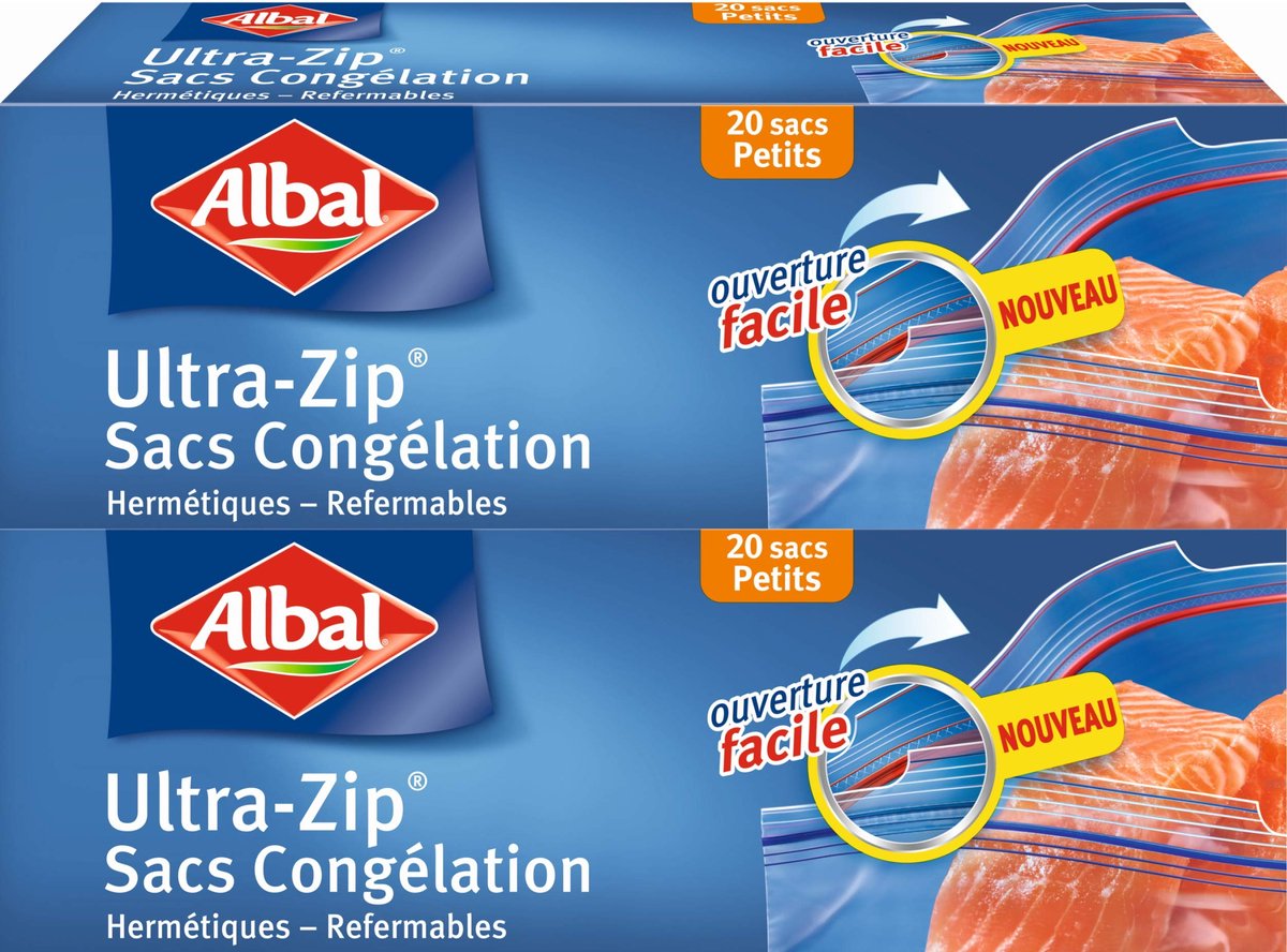 Albal Bolsas Congelacion Hermeticas Medianas 20 U
