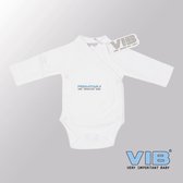 VIB® - Rompertje Prematuur Luxe Katoen - Wit - Babykleertjes - Baby cadeau