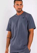 Venum Silent Power T-Shirt Katoen Marine Blauw maat XL