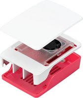 Raspberry Pi® SBC-behuizing Geschikt voor model: Raspberry Pi® 5 B Rood, Wit