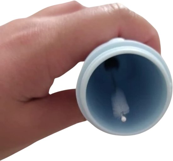 Baby Flessenborstel - Flessenreiniger - Flessenborstel Siliconen - Flesvoedingsaccessoires - BPA Vrij - Blauw - 3 in 1 van Purenn. — afbeelding 3