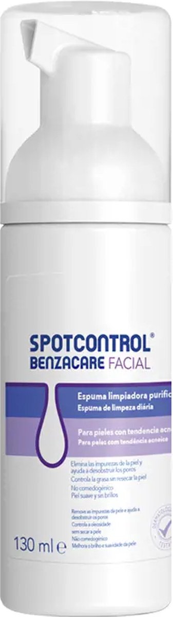 Benzacare Spotcontrol Facial Espuma Limpiadora 130 Ml
