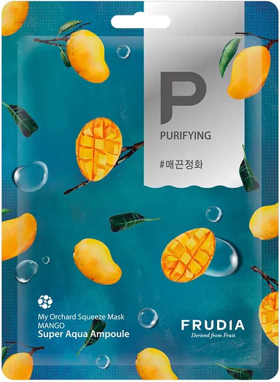 Frudia My Orchard Squeeze Mask Mango 21ml  (1 stuk) - Frudia