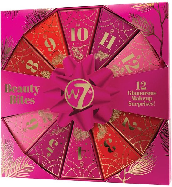 W7 Beauty Bites 12 Days Advent Calendar bol.