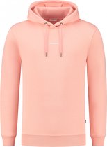 Purewhite - Heren Regular fit Sweaters Hoodie LS - Coral - Maat L