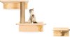 Krabpaal met muurplank - Katten - Klim - Wand - Muur - Ook voor grote katten - Kattenspeeltjes - 30KG draagkracht
