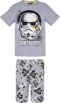 Star Wars Pyjama met korte mouw - grijs - Maat 116