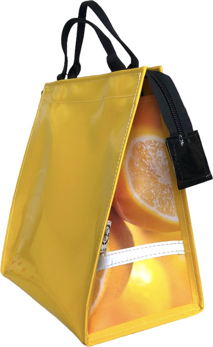 Du Baj BIKEshopper Yellow Citrus - Fietstas - Achter - 21 l - Geel