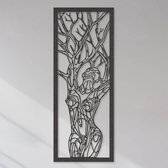 Wanddecoratie | Vrouw van takken - L (24x60cm)