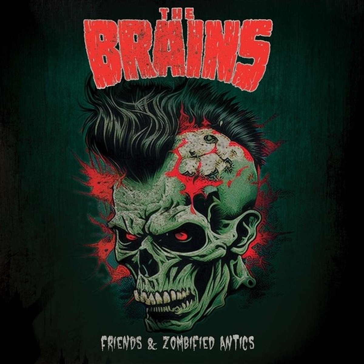 Brains - Friends & Zombified Antics (LP) (Coloured Vinyl) (Limited Edition)