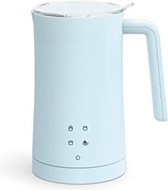 Bol.com Opschuimer voor Melk - Melkopschuimer Electrisch voor warme of koude melk met touchscreen en 4 standen 350 ml - Blauw aanbieding