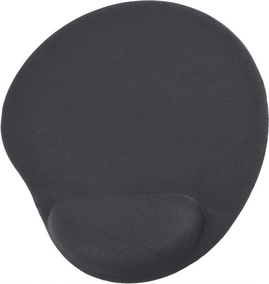Tapis de souris ergonomique repose poignet ultra fin confort optimal Noir