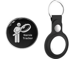 NARVIE - Mini GPS Tracker - satelliet 24/7 live locatie meekijken - Incl sleutelhanger hoes - Geschikt voor Android / Iphone - incl. gratis app - Sleutels Key Finder Sleutel tracker