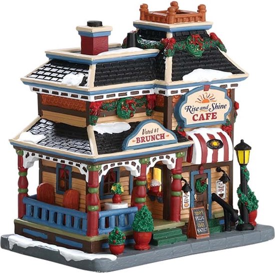 Lemax - Rise And Shine Cafe, B/o Led uit de 2017 Collectie