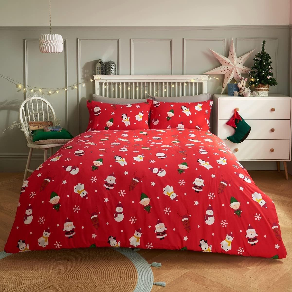 Kerst dekbedovertrek