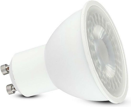 10 pièces - Led Spot GU10 Fitting 6w 6000K blanc froid Dimmable
