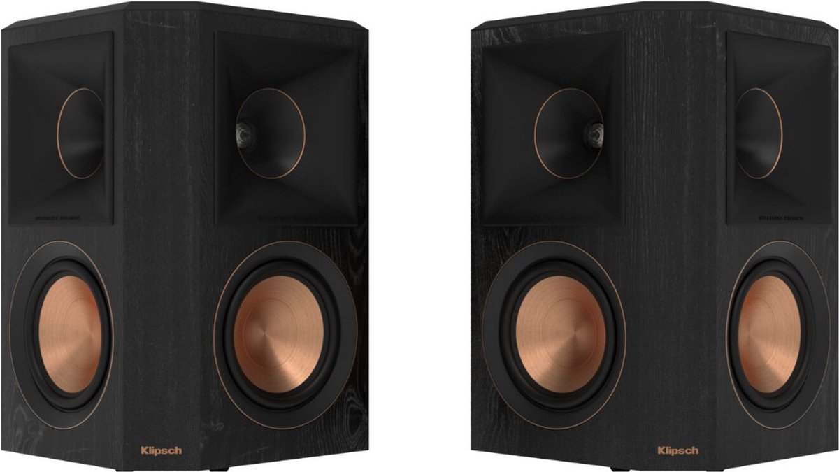 Klipsch: RP-502S II Surround Speakers - 2 stuks - Zwart