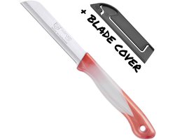 DKS Solingen Tomatenmes – Gekarteld RVS Lemmet – 19,5cm – Rood/Wit