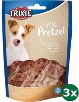 3x100 gr Trixie mini pretzels hondensnack