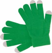 Touchscreen Handschoenen I Wanten I Touch Tip Gloves I Scandinavisch Patroon I Uniseks I Voor Volwassenen I One Size I Groen