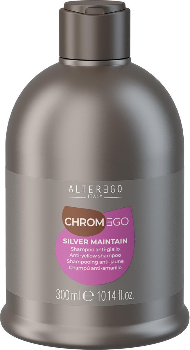 Alter Ego Chromego Silver Maintain Shampoo 300ml - Normale shampoo vrouwen - Voor Alle haartypes