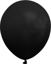 Ballonnen klein zwart - 100 stuks - 5 inch
