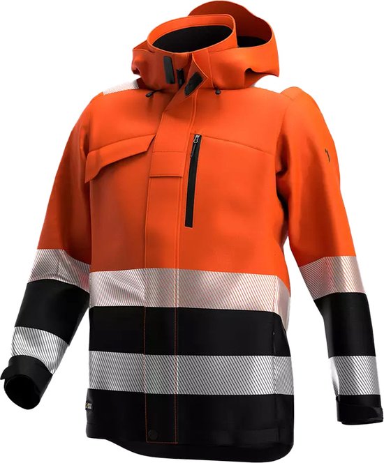 High-visibility gevoerde winterjas Scuti Safety Jogger