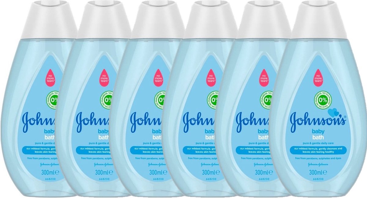 Goedkoopste Johnson’s Baby Bad – 6 x 300 ml